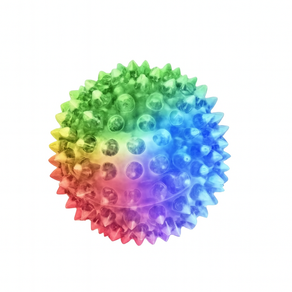 Rainbow Spiky Massage Ball